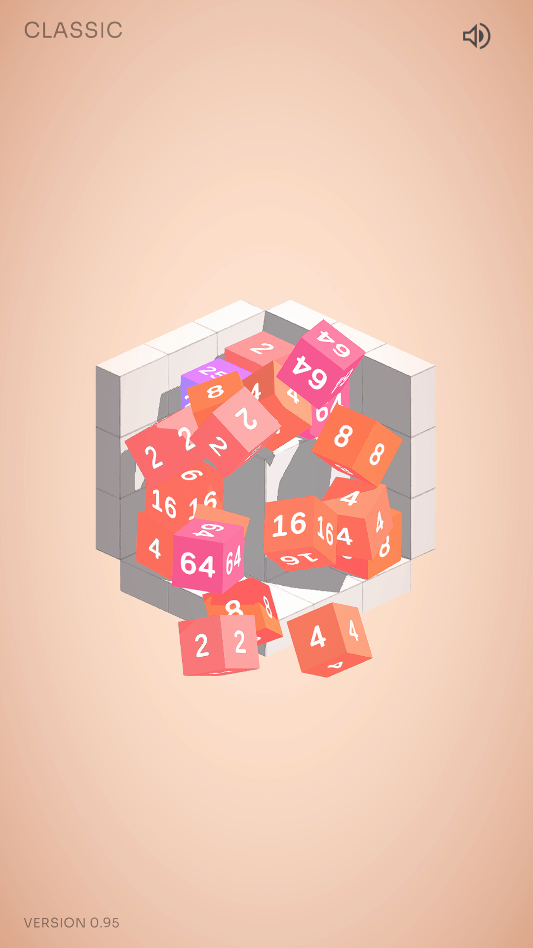 3D48 gameplay — merging tiles